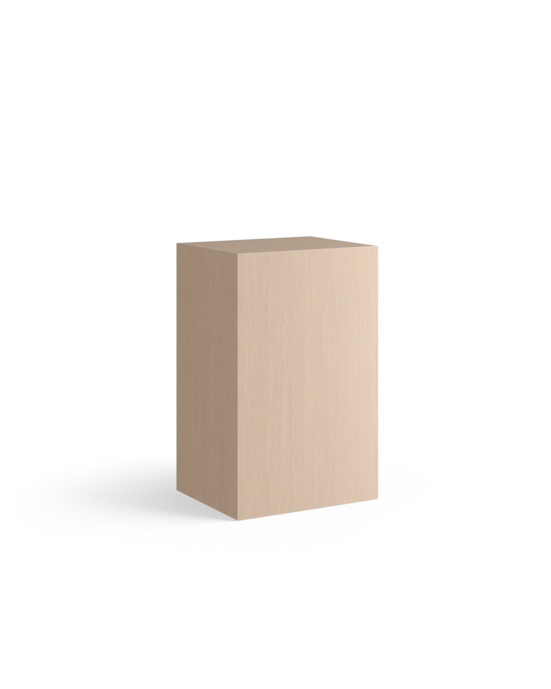 Welcome Oak - Compact reception desk with oak pattern